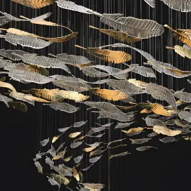 Airy chandelier